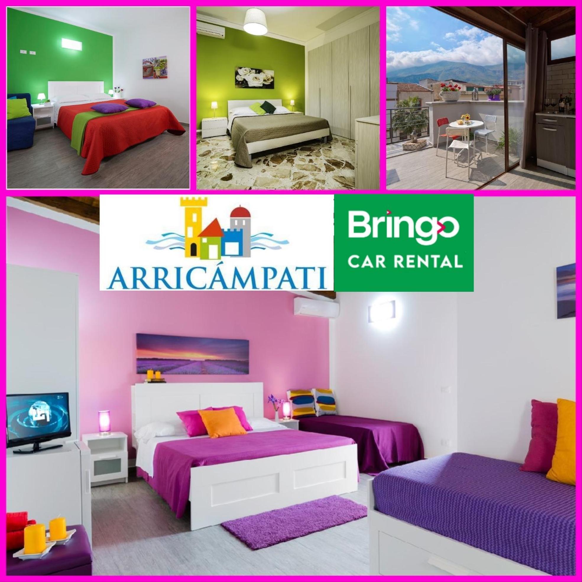 Arricampati Airport Rooms & Bringo Car Rental Carini Kültér fotó
